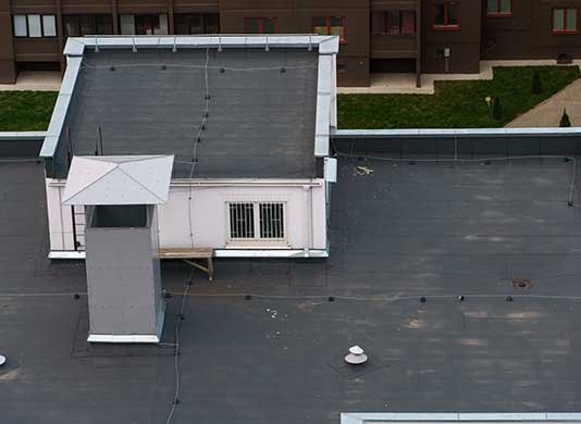 flat roofs